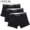 LACOSTE Microfiber 3Pack Trunk Short 5H9623-10画像