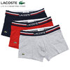 LACOSTE Tricolor Border 3Pack Boxer Pant 5H3386-10画像