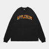 APPLEBUM Pirates Logo L/S T-shirt 7.1oz BLACK EA2421108画像