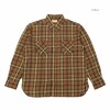 SUGAR CANE TWILL CHECK L/S WORK SHIRT SC29362画像