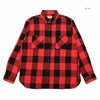 SUGAR CANE TWILL CHECK L/S WORK SHIRT SC29357画像