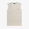 FRED PERRY Waffle Stitch Tank Vest K8556画像