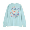 AVIREX EMBROIDERY T-SHIRT "JAPAN MAP" 7834230009画像