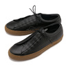 TRAVEL SHOES by chausser TR-013 LEATHER LOW-CUT SNEAKERS BL/CA画像