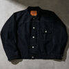 Levi's VINTAGE CLOTHING 1936 Type I Trucker Jacket OVER-DYE BLACK 0033E-0000画像