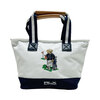 POLO RALPH LAUREN BEAR GOLF TOTE WHITE画像