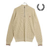 FRED PERRY WAFFLE STITCH HALF ZIP JUMPER K8557画像