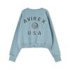 AVIREX VARSITY LOGO CREW SWEAT NYC 7834232601画像