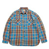 SUGAR CANE TWILL CHECK WORK SHIRT SC29363画像