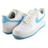 NIKE AIR FORCE 1 07 white/aquarius blue-white FQ4296-100画像