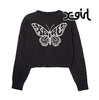 X-girl BUTTERFLY COMPACT KNIT TOP 105243015001画像