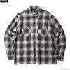 BLUCO OMBRE CHECK FLANNEL SHIRTS 145-11-047画像