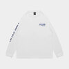 APPLEBUM "ABOVE THE RIM" Elite Performance Dry L/S T-shirt WHITE EA2421112画像