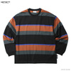 Carhartt WIP L/S SUNDLING T-SHIRT - Sundling Stripe, Deep H Brown I033928画像