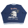 TAILOR TOYO SUKA ZIP SWEAT EMBROIDERED "ALASKA" TT69475画像