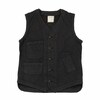 Soundman Working Waist coat - Marcy - 刺し子ドビー製品染め M376-454Y画像