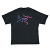 ARC'TERYX Kragg Cotton Logo SS BLACK/MULTI X000008464画像