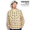 WEIRDO WIND UP - L/S CHECK SHIRTS WRD-24-AW-07画像