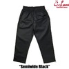 COOKMAN Chef Pants Semiwide Black 231-43837画像