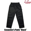 COOKMAN Carpenter's Pants Black 231-43804画像