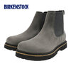 BIRKENSTOCK HIGHWOOD SLIP ON MID (REGULAR FIT) NATURAL LEATHER OILED GRAPHITE 1028251画像