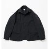 THE CORONA UTILITY BLACK 357 RIPSTOP POPLIN GAME JACKET LIGHT CJ001L-06画像