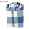 INDIVIDUALIZED SHIRTS L/S STANDARD FIT B.D. HEAVY FLANNEL BLOCK PLAID SHIRTS/blue画像