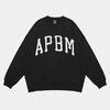 APPLEBUM “APBM” Crew Sweat -BLACK- EA2420402画像