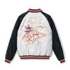 TAILOR TOYO Lot No. TT15543-190 / Mid 1950s Style Acetate Quilted Souvenir Jacket “LANDSCAPE” × “DUELLING DRAGONS”画像