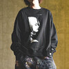 GLIMCLAP Printed oversized sweatshirt -Girl & Ambience- 17-162-GLA-CE画像