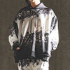 GLIMCLAP Graphic design hooded jersey -graphic original pattern- 17-161-GLA-CE画像