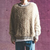 GLIMCLAP Feather yarn pullover 17-178-GLA-CE画像