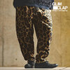 GLIMCLAP Fleece fabric pants -leopard pattern- 17-159-GLA-CE画像