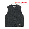 Vincent et Mireille BOA VEST VM242BL25040画像