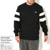 FRED PERRY Tipped Sleeve Crew Sweat M5544画像