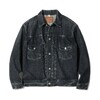 SUGAR CANE Lot No. SC15650H / 14.25oz. BLACK DENIM JACKET 1953 AGED MODEL画像