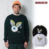 ANIMALIA BIG SILHOUETTE CREW NECK SWEAT : EYEBALL AN24A-SW02画像