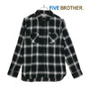 FIVE BROTHER IGHT FLANNEL WORK SHIRTS 152460画像