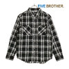 FIVE BROTHER HEAVY FLANNEL WORK SHIRTS 152450画像