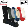 NANGA WOOL PILE COMPRESSION CREW SOCKS NA2443-1Z302画像