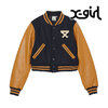 X-girl BABY STADIUM JACKET 105243021006画像