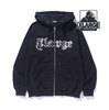 X-LARGE PATCHED LOGO ZIP UP HOODIE SWEATSHIRT 101244012001画像