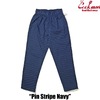 COOKMAN Chef Pants Pin Stripe Navy 231-43815画像