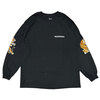 WACKOMARIA 24AW TIM LEHI/CREW NECK LONG SLEEVE T-SHIRT(TYPE-3) BLACK画像