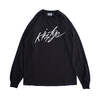 KIKS TYO FLIGHT LOGO L/S TEE KT2209T-01画像