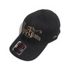 Prison Blues Black Baseball Cap w/Gold Script Logo画像