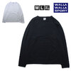 WALLA WALLA SPORT L/S RAGLAN RIB LOOSE BASEBALL TEE 030214画像