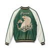 TAILOR TOYO Lot No. TT15545-145 / Mid 1950s Style Acetate Souvenir Jacket “WHITE TIGER” × “LANDSCAPE” (AGING MODEL)画像