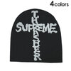 Supreme × THRASHER 24FW Cross Cuffless Beanie画像