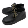 Clarks Torhill Hi Black-Leather 26178264画像